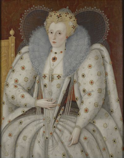 Portrait of Queen Elizabeth I (1558-1603) by Marcus Garret Gheeraerts the Younger